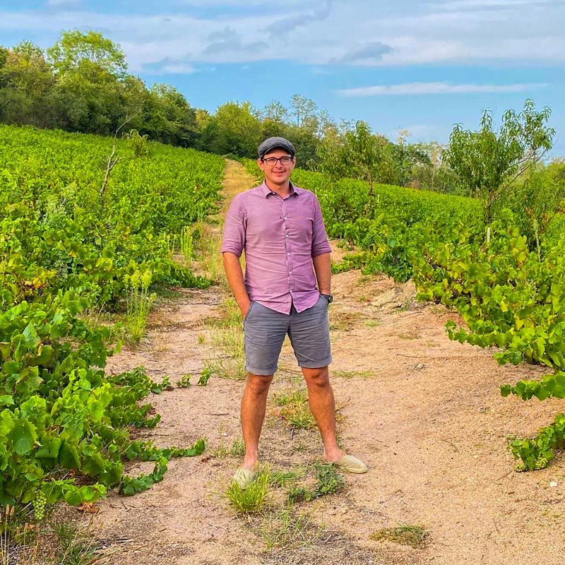 André Sarton de Jonchay, Vigneron Cru du Beaujolais